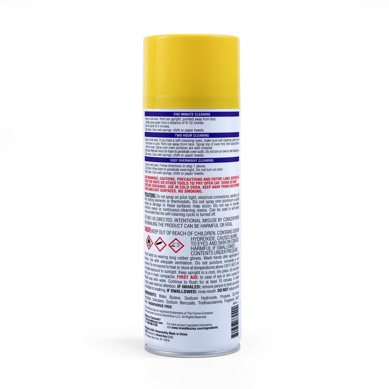 409 Formula 409 Heavy Duty Spray-On Oven Cleaner, Lemon Scent - Grill and Stove Top Cleaner Cuts Through Grease & Grime on Contact, A Powerful Clean You Can Trust, 14.5 Oz - Image 5